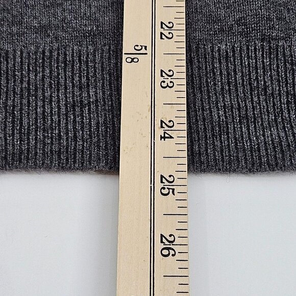 Talbots Lambswool Blend Crew Neck Sweater Gray Women's S Minimalist Lounge Wear - Picture 8 of 8